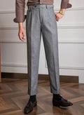 Autumn/Winter Wool Straight Suit Pants