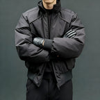 Vintage Lapel Warm Flight Jacket