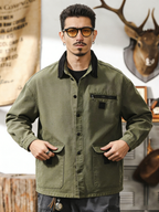 Men's Casual Workwear Overshirt Jacket