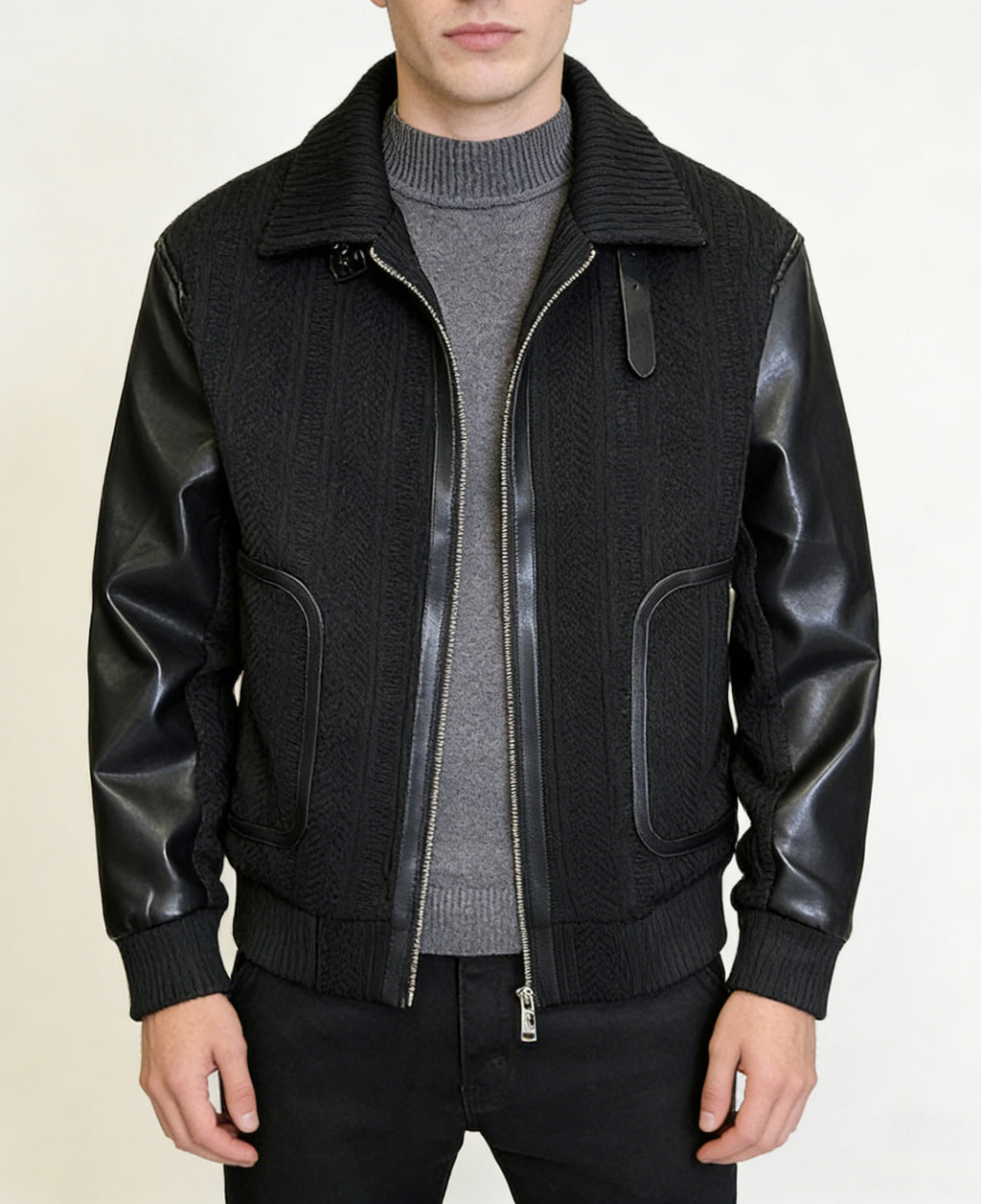 Structured Knit Jacket