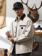 Men's Casual Workwear Overshirt Jacket