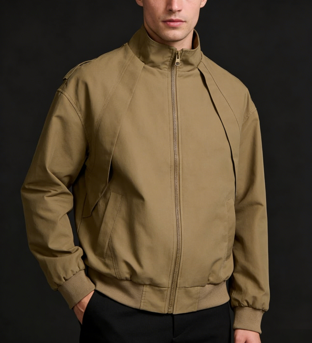 Stand Collar Casual Jacket