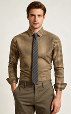 Men's Premium Smart-Casual Plaid Button-Down Shirt
