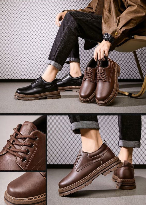 Men’s Vintage Low-Top Work Boots