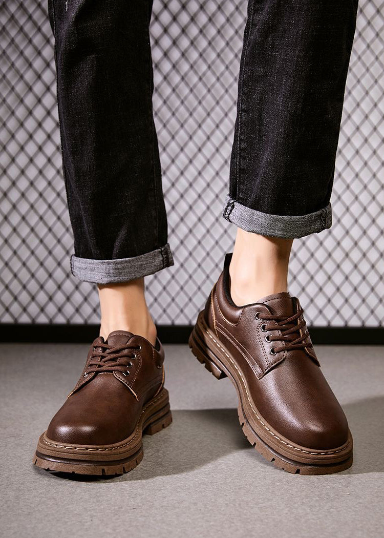 Men’s Vintage Low-Top Work Boots