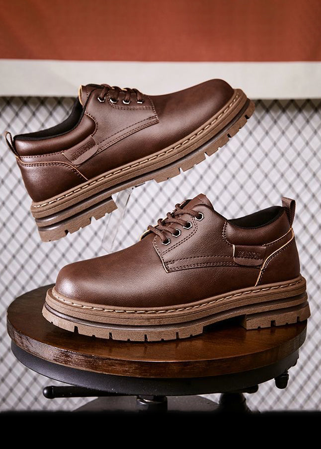 Men’s Vintage Low-Top Work Boots