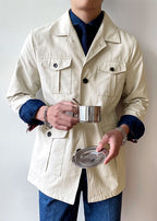 Retro Cargo Workwear Jacket