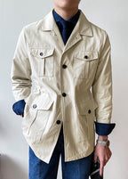 Retro Cargo Workwear Jacket