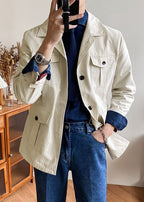 Retro Cargo Workwear Jacket