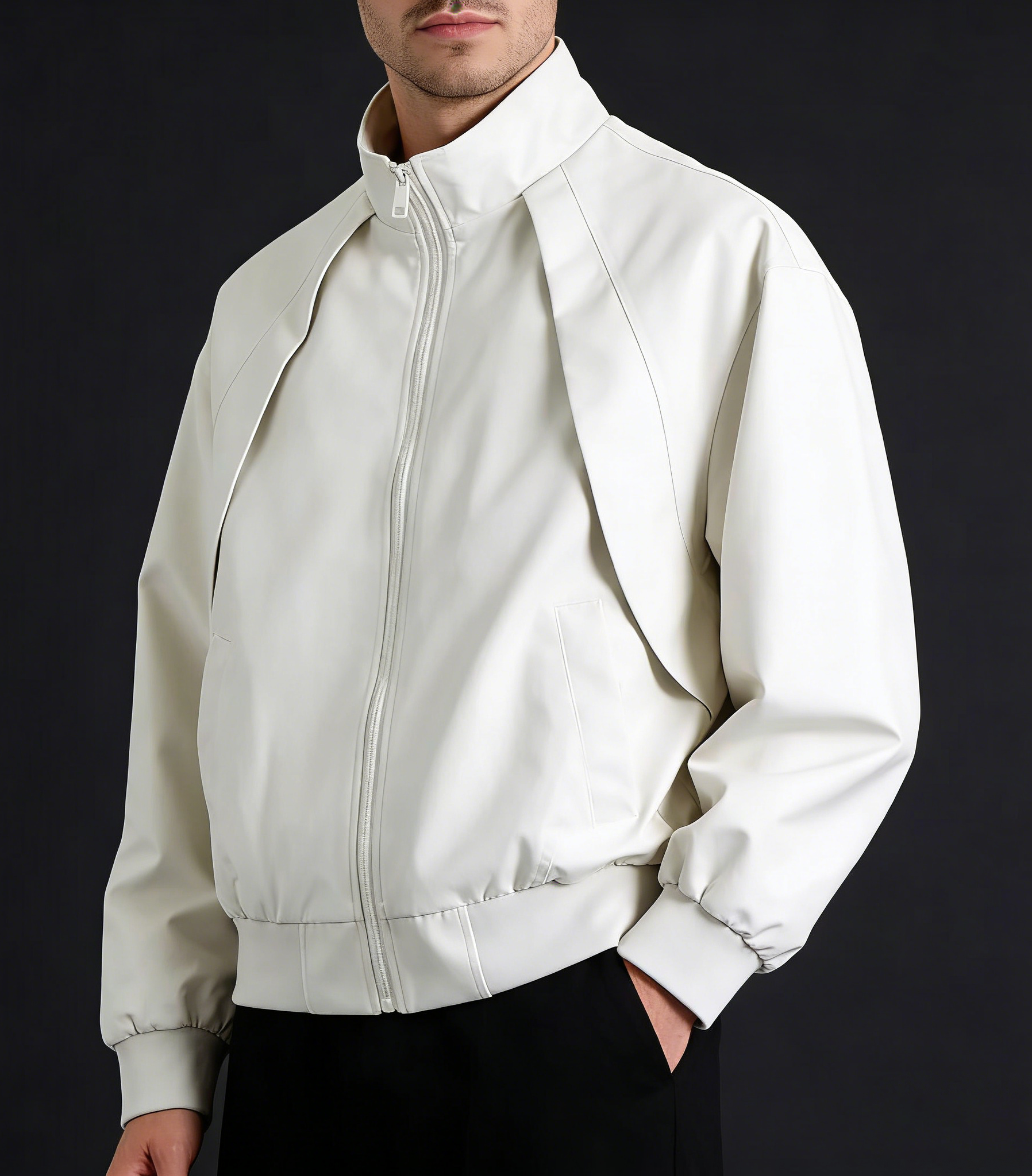 Stand Collar Casual Jacket