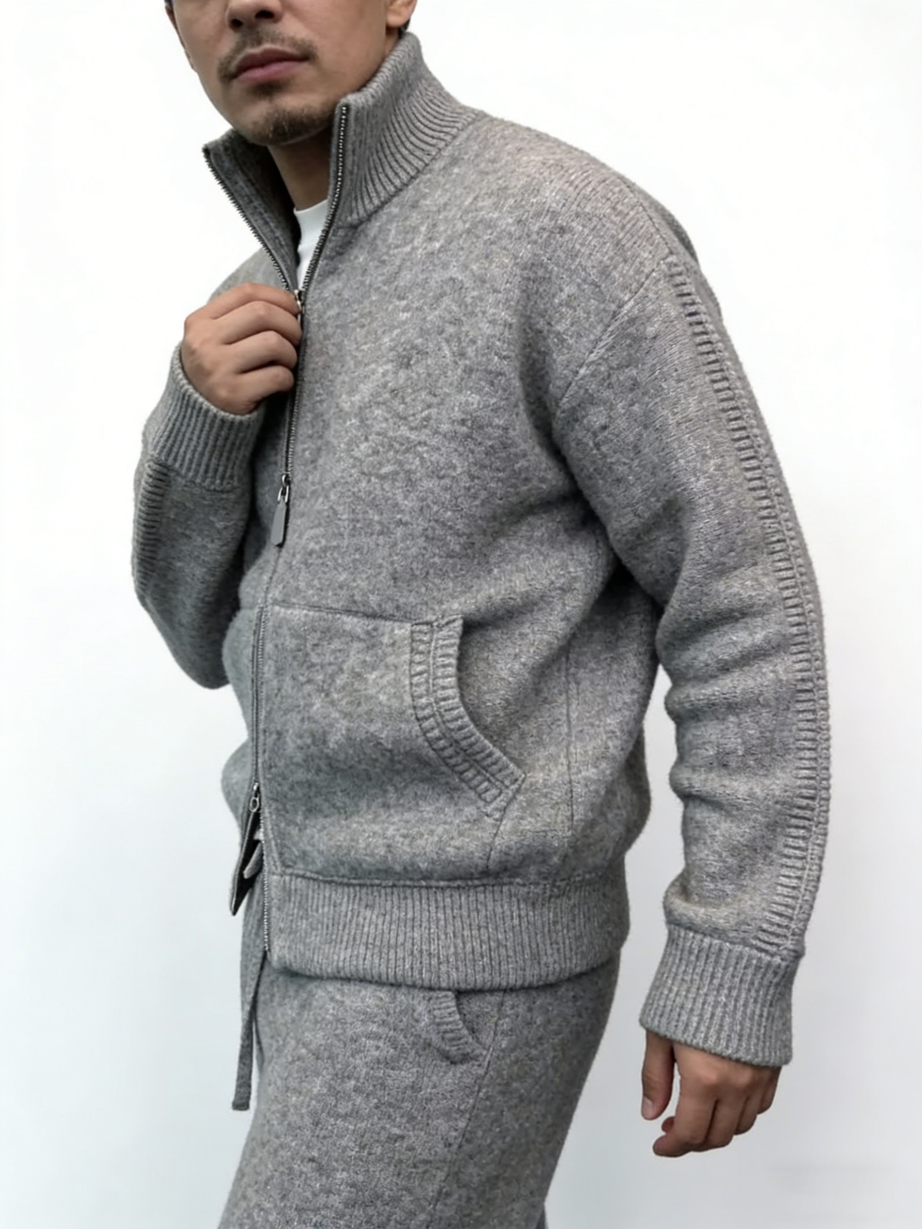 Men’s Soft Thermal Knit Jacket