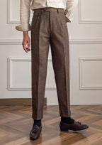 Autumn/Winter Wool Straight Suit Pants