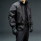 Vintage Lapel Warm Flight Jacket