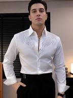 Premium Craft Rhinestone Men's Shirt