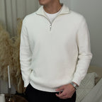 Half-Zip Pullover Knit Sweater
