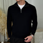 Half-Zip Pullover Knit Sweater