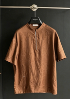 Men's Old Money Linen Half-Zip Short Sleeve Set – Luxury Summer Casual Outfit