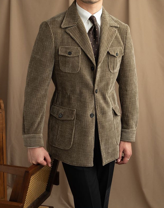 Casual Multi-Pocket Blazer