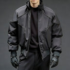 Vintage Lapel Warm Flight Jacket