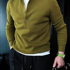 Classic Polo Knit Top