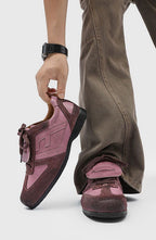 Flap Design Casual Leather Shoes