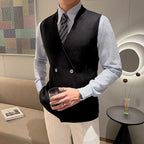 Autumn Winter Knitted Vest - Versatile Layering Essential