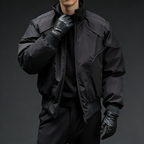 Vintage Lapel Warm Flight Jacket