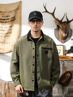 Men's Casual Workwear Overshirt Jacket