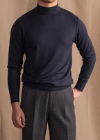 Mock Neck Knit Sweater