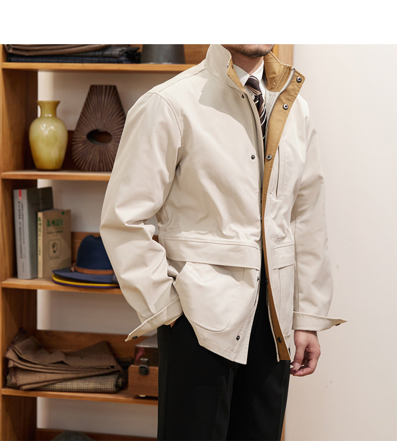 Waterproof Stand Collar Jacket
