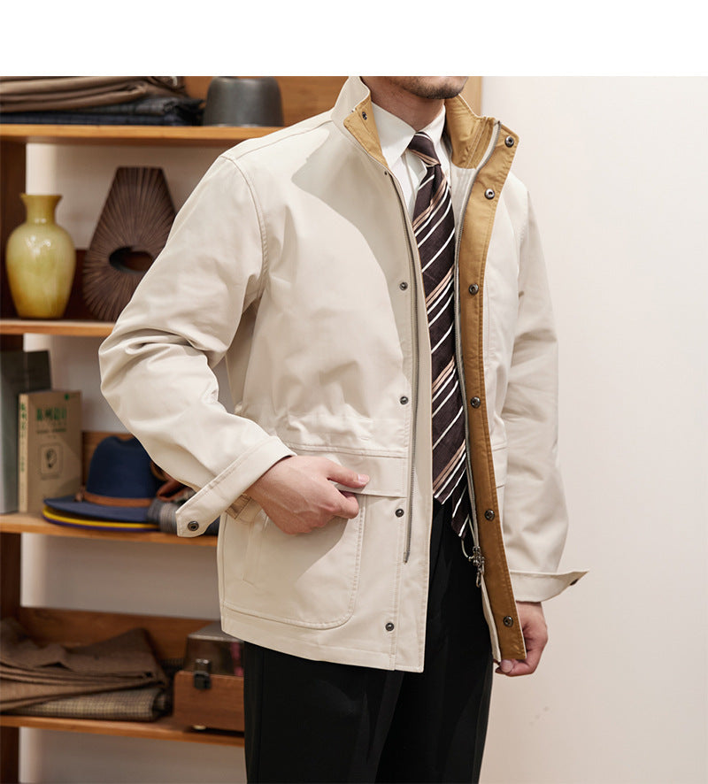 Waterproof Stand Collar Jacket