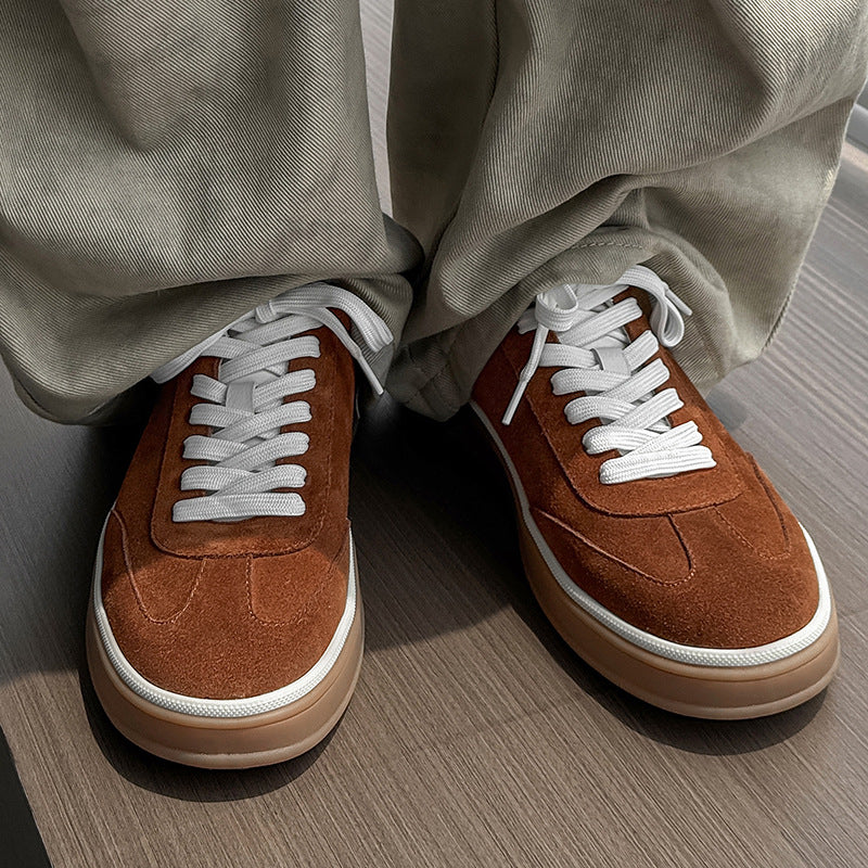 Breathable Casual Leather Sneakers