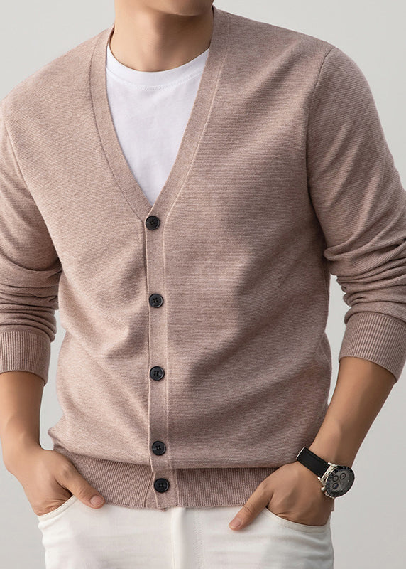 Men’s Lightweight V-Neck Knit Cardigan