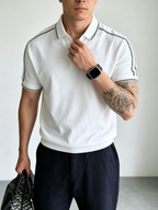 Men's Commuter Comfortable Lapel Polo Shirt