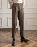 Autumn/Winter Wool Straight Suit Pants