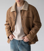 Shearling Suede Jacket