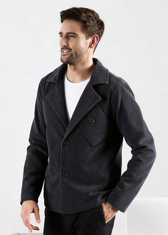 Men's Retro Corduroy Jacket - Vintage Smart-Casual Blazer