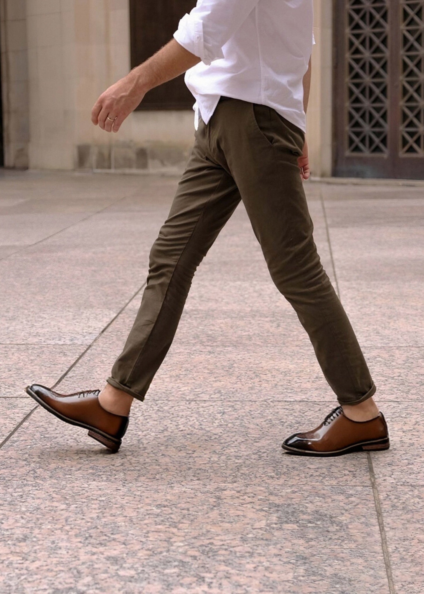 British Oxford Leather Dress Shoes — Men’s Business & Wedding Shoes