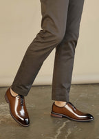 British Oxford Leather Dress Shoes — Men’s Business & Wedding Shoes